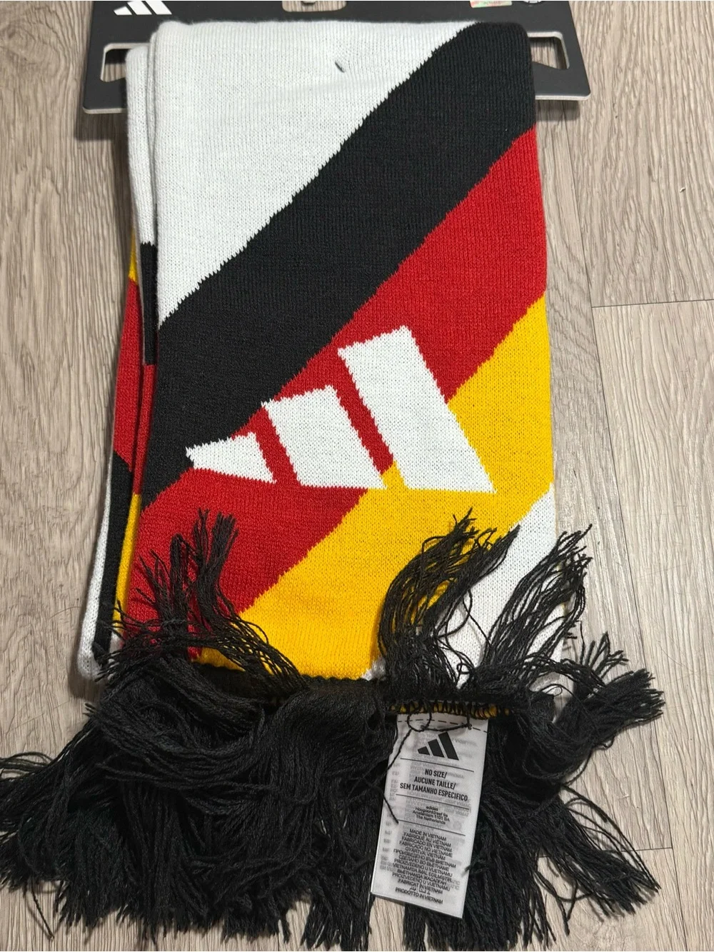 New Adidas Germany National Team 2026 Football Scarf Adidas KC6688 World Cup 26